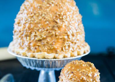 Caramel Apple Pecan Levee High Pie