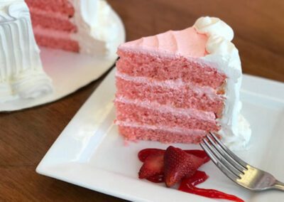Strawberry Sensation Cake